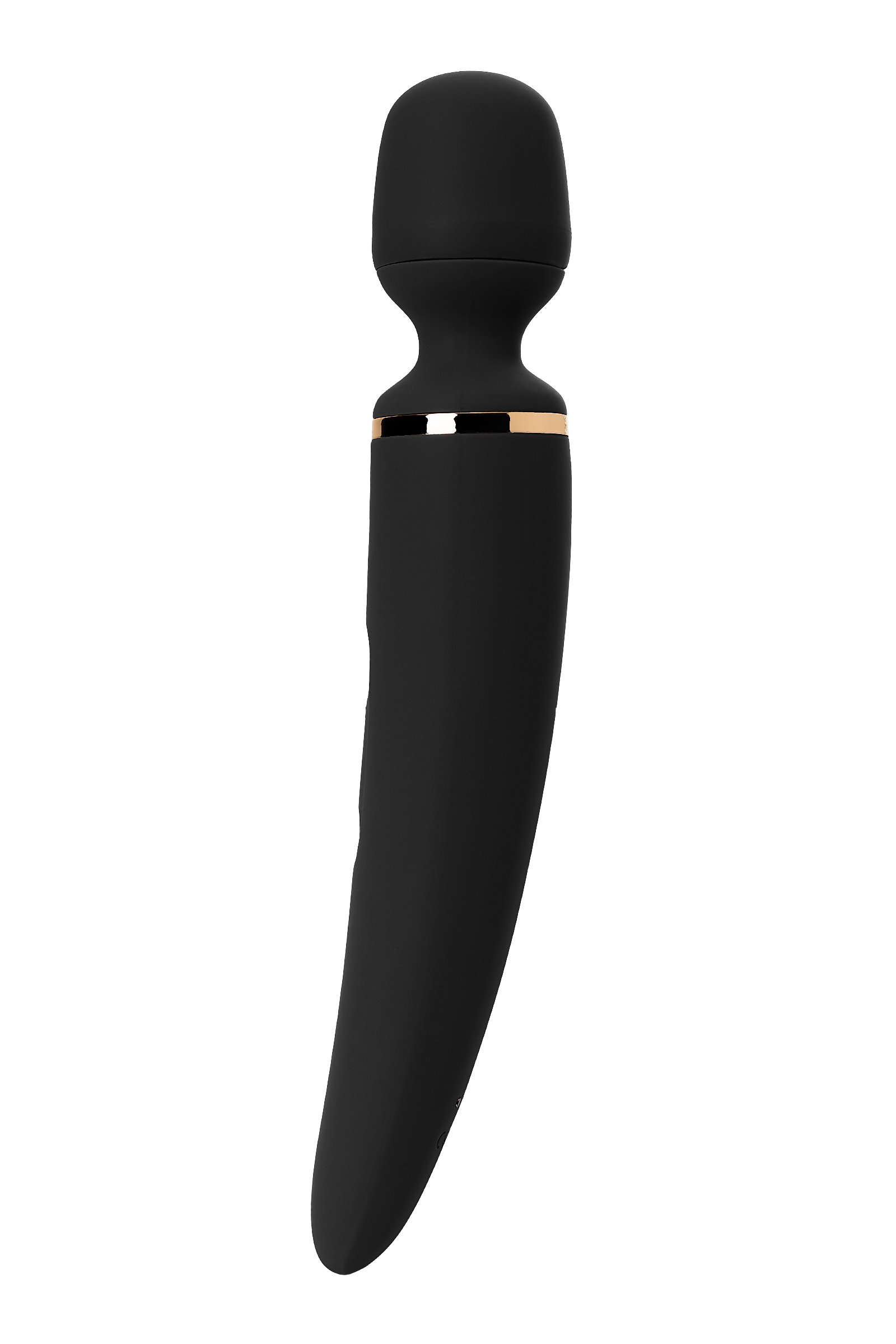 Нереалистичный вибратор Satisfyer Woman Wand, ABS пластик, чёрный, 34 см.