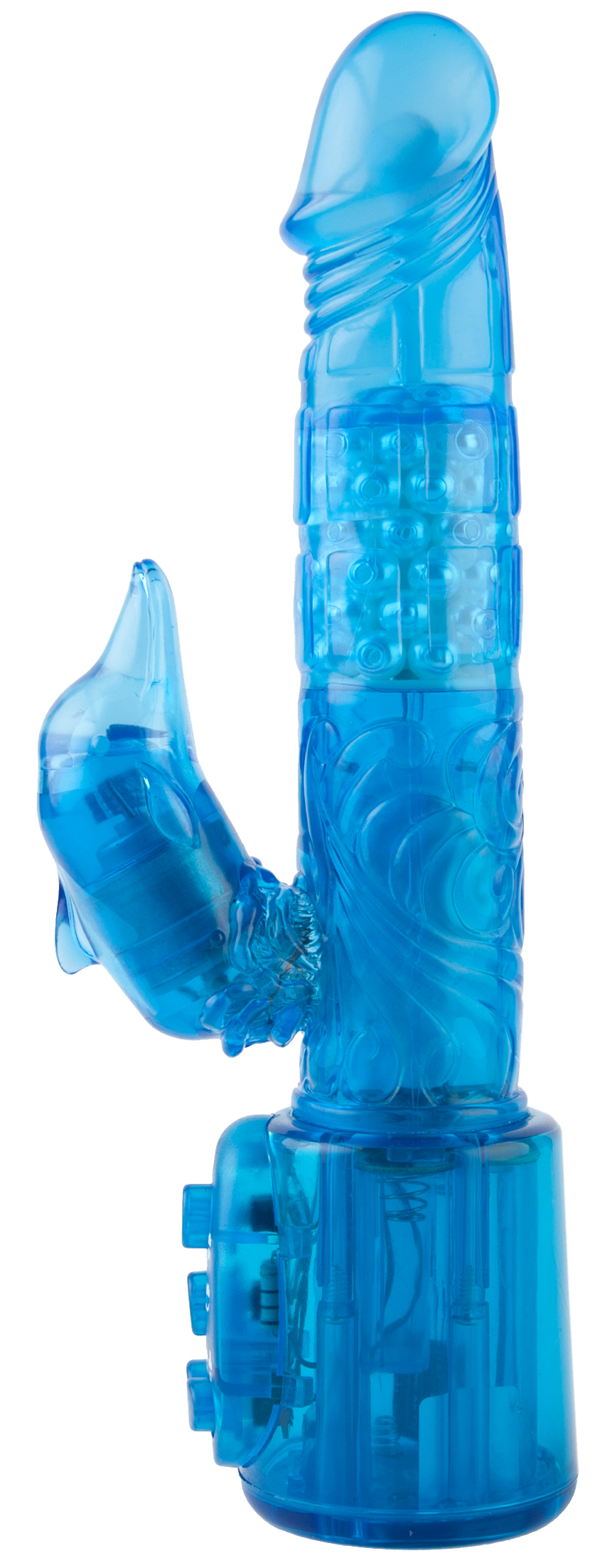 Вибратор NMC Blue Dream в форме «дельфина», синий